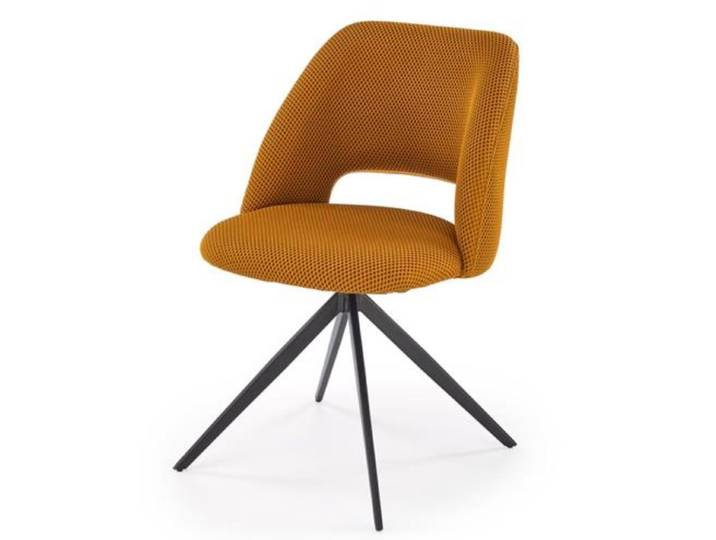 Chaise Design Jaune Pivotante A 180° Danilo