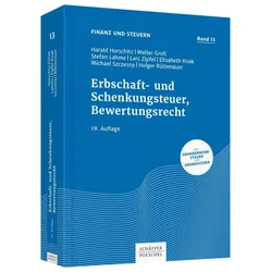 Erbschaft- und Schenkungsteuer, Bewertungsrecht, Fachbücher von Harald Horschitz, Walter Groß, Peter Schnur, Stefan Lahme, Lars Zipfel