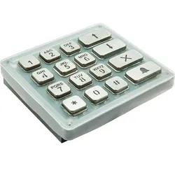 DoorBird Keypad Modul mit 16 Tasten – Edelstahl V4A