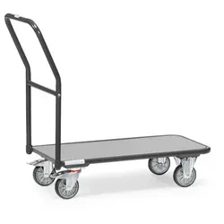 Magazinwagen 250kg, Ladefläche 850x450x206mm Holzwerkstoffplatte, Stahlrohr