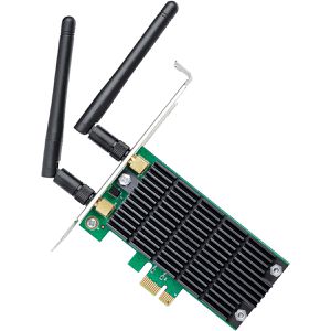 TP-Link Netzwerkkarte AC1200, Archer T4E, PCI Express x1, Wi-Fi 5, 1167 Mbit/s, 5 GHz & 2,4 GHz, mit Bluetooth