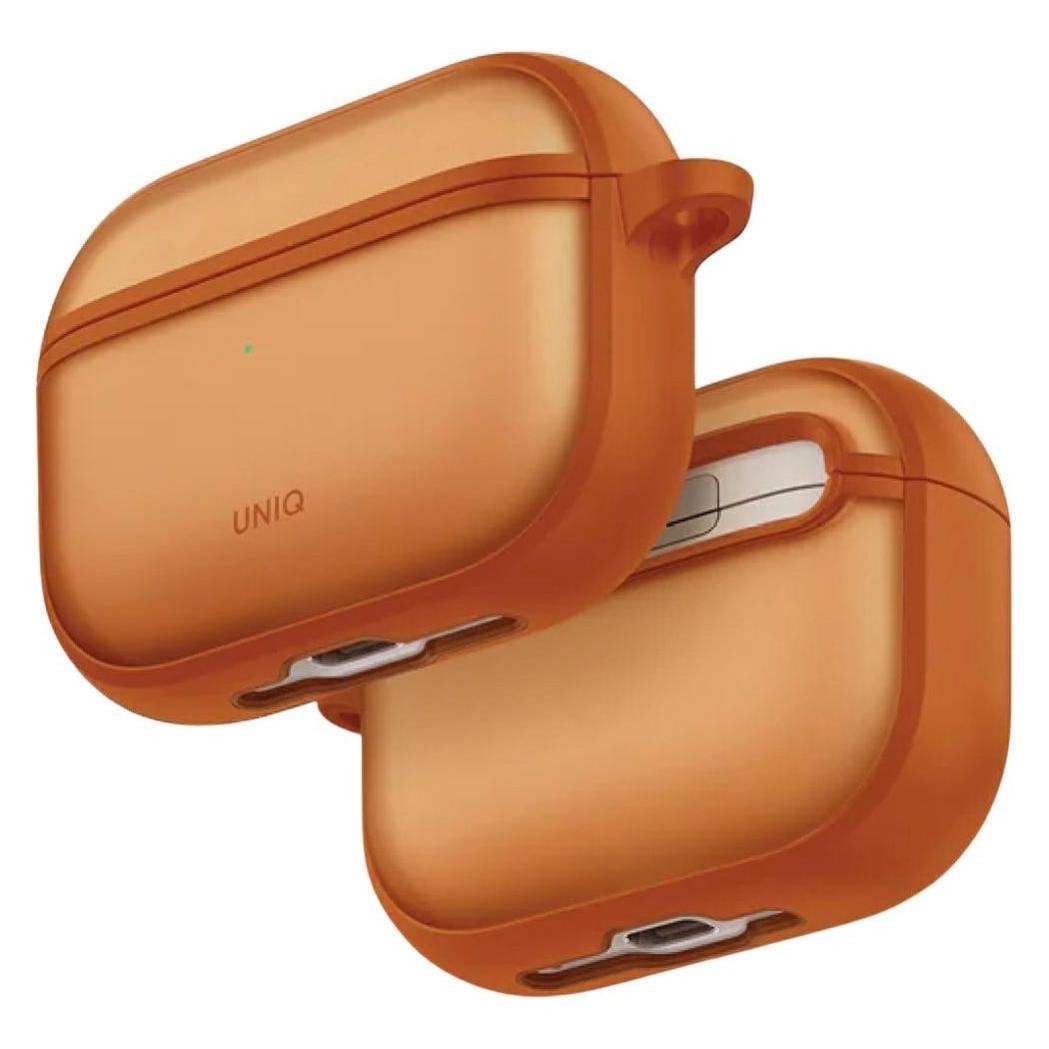 Etuui Case UNIQ Veren for AirPods Pro 3 orange (Kopfhörer Hülle) (UNIQ-AIRPODSPRO3-VERSSETEMB)