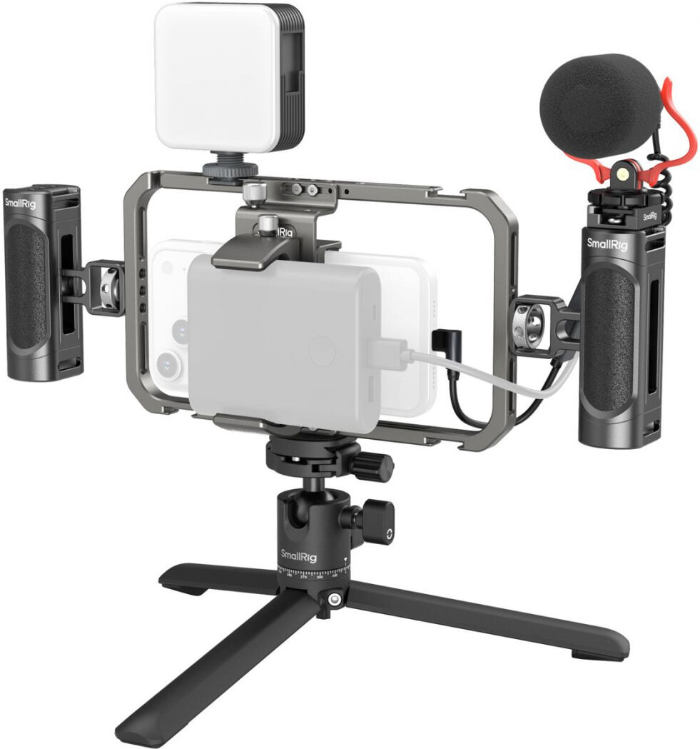 SmallRig 3384D All-in-One Video Kit Smartphone Creator   nach 18.09 EUR SmallRig Imaging World Rabatt