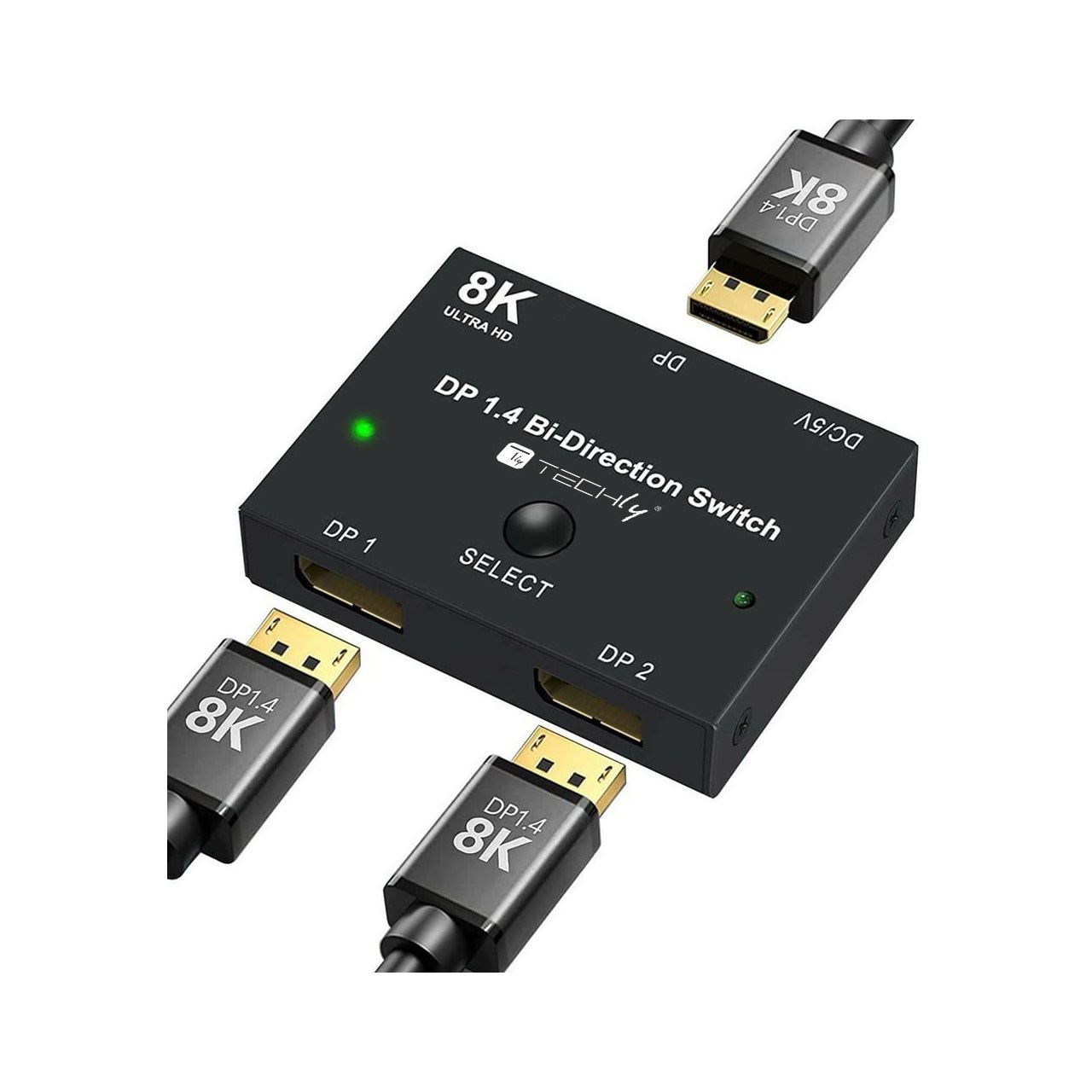 Techly 4K Displayport 1.4