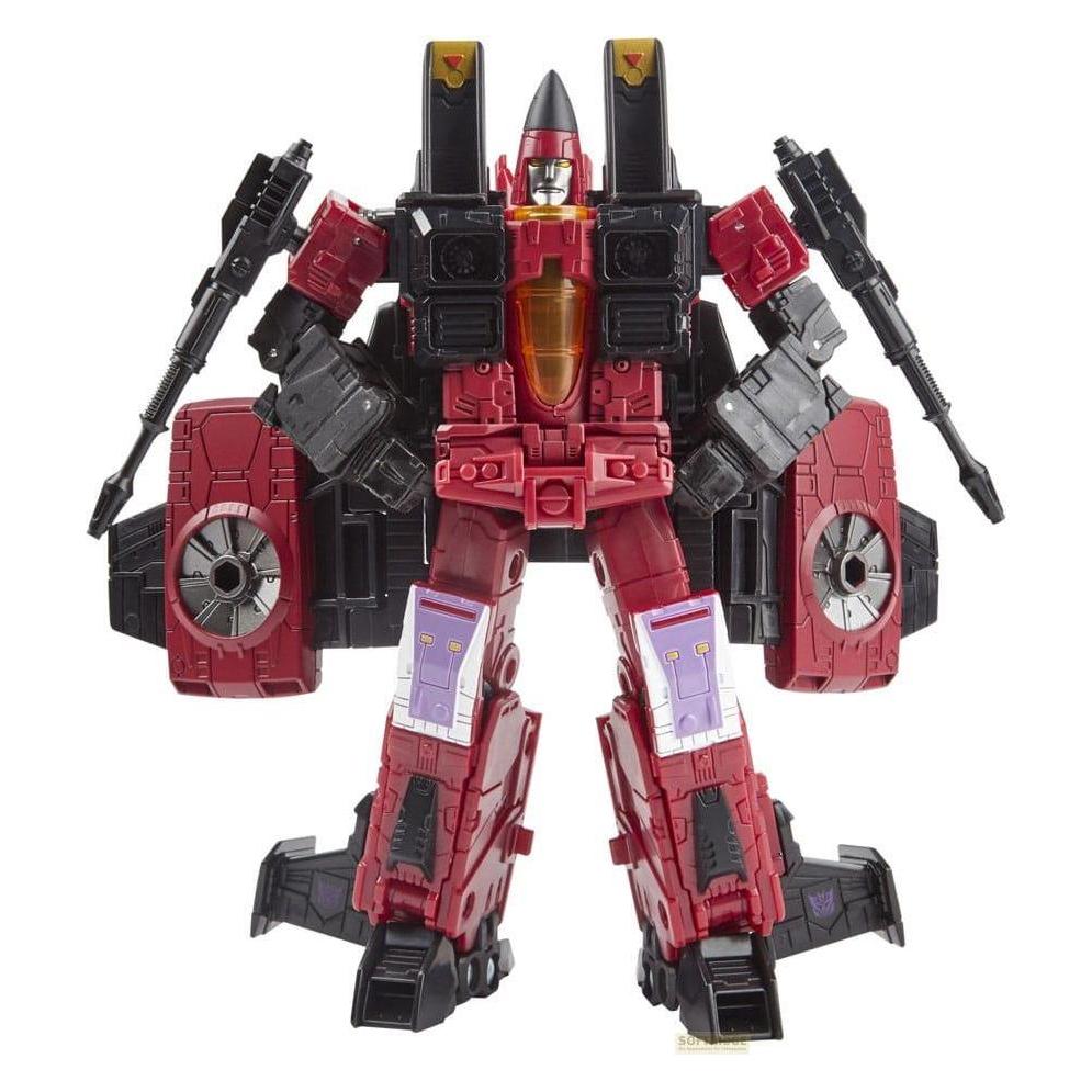 Hasbro Transformers Generations War for Cybertron: Earthrise Voyager Class Actionfigur Thrust 18 cm (E78445L00)