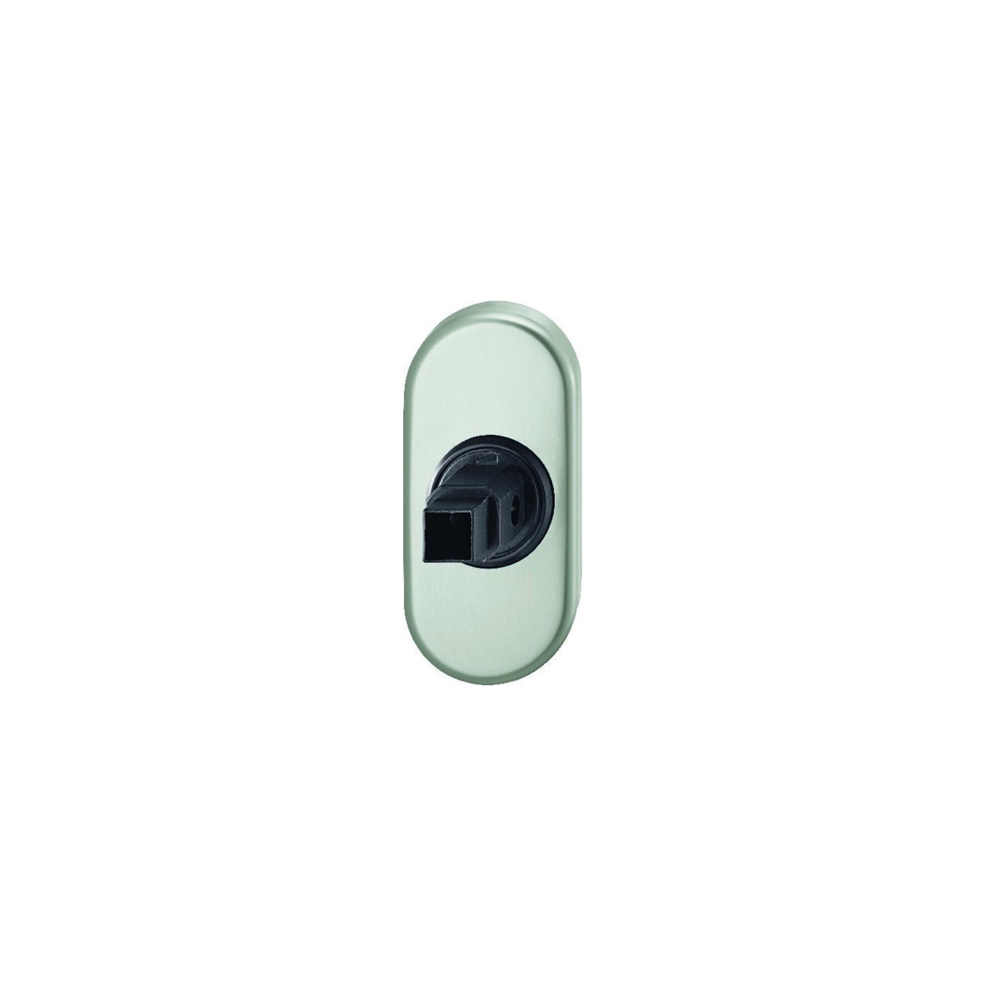 FSB ZT-Drückerrosette ASL, 0 17 1758, oval, Alu F1 (0 17 1758 10001 0105)