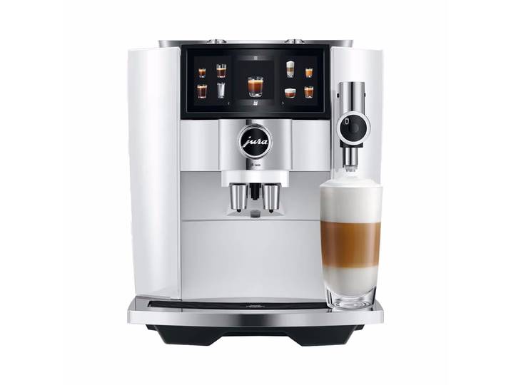 JURA J8 twin Diamond White (SA) Kaffeevollautomat – JURA Kaffeevollautomaten Haushalt – weiss