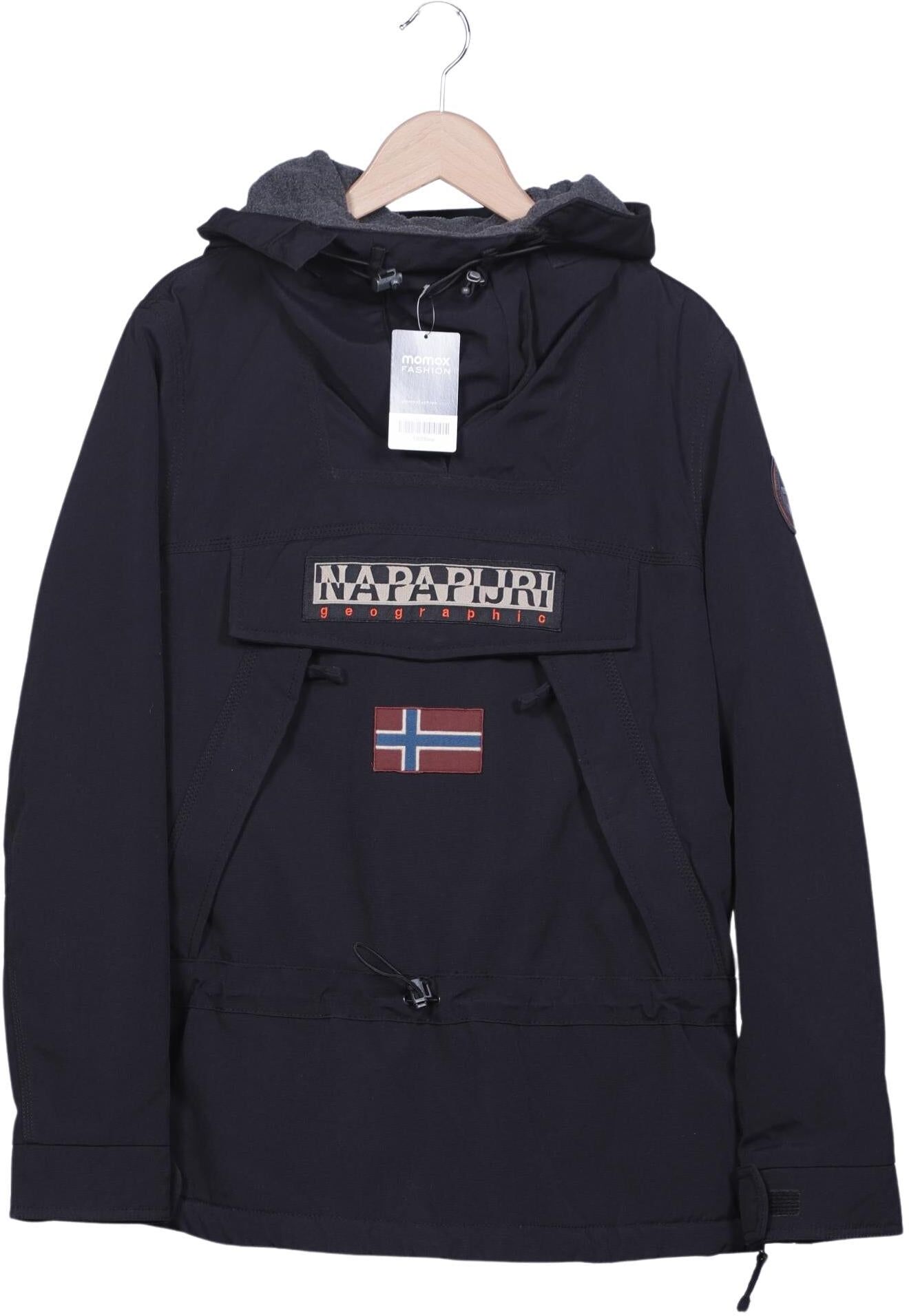Napapijri Herren Jacke, Marineblau, Gr. S, Synthetik - Second Hand