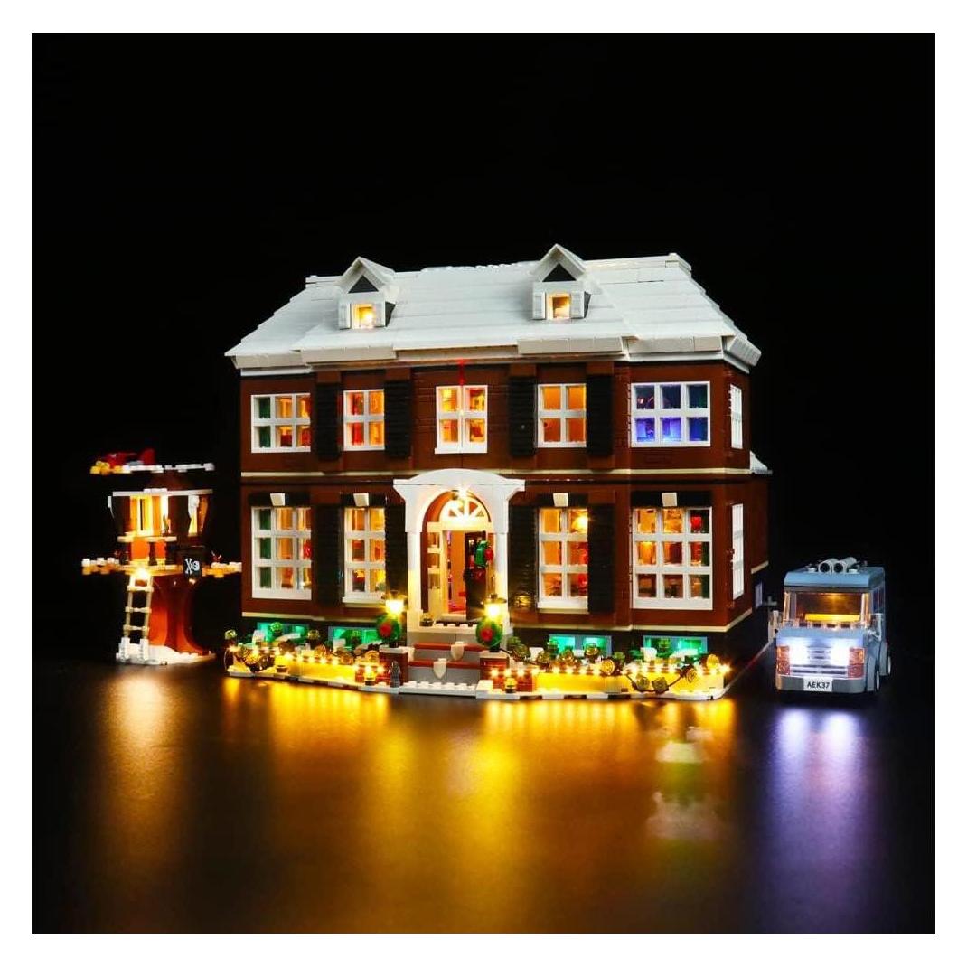 BrickBling LED Licht Set für LEGO Allein zu Haus (21330) inkl. Fernbedienung (P28703)