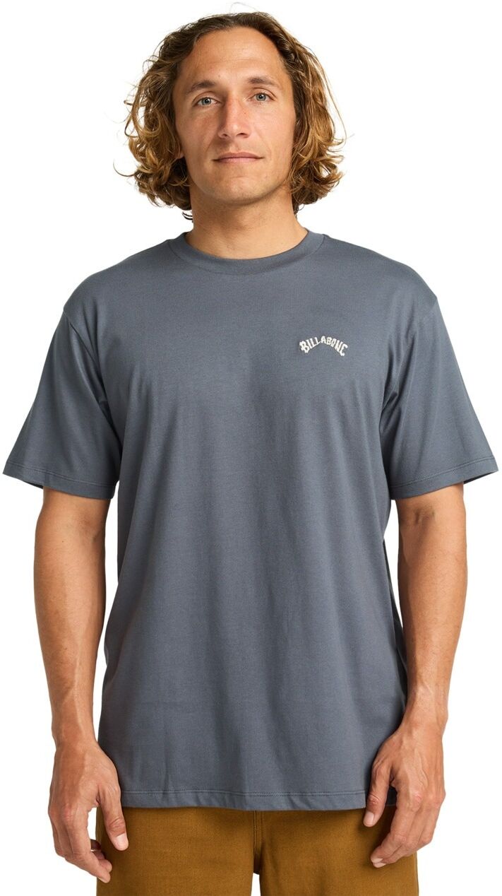 Sporttop BILLABONG "Arch Crew", Herren, Gr. S, blau (ombre blau), Obermaterial: 100% Baumwolle., Tops Sporttop ombre blau S