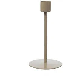 MARELIDA Stabkerzenhalter Kerzenständer Tafelkerzenhalter H: 14cm beige
