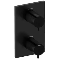 Damixa Unterputz-Fertigset 2-Wege, Mattschwarz, 767076100 767076100