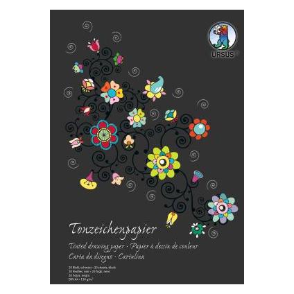 Ursus Tonzeichenpapier-Block (130 g/m²) (2134690SE)
