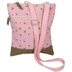 Crossbag Blümchen altrosa 117