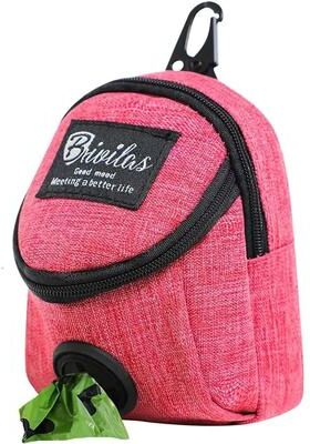 Uplifted Finds Portable Dog Training Gallery   High Fidelity Tactical Treat Pouch & Professional Reward Logic rose Red