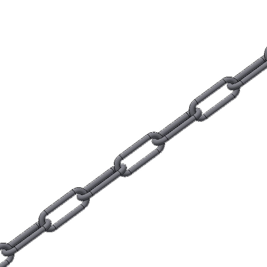 Hailo Professional Hailo Edelstahlkette zum Befestigen der Leiter