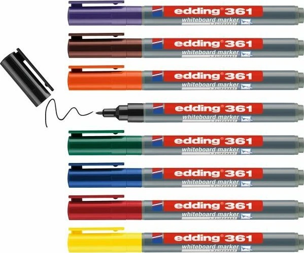 edding 361 Whiteboard-Marker farbsortiert 1,0 mm, 8 St.