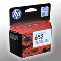 HP Tinte F6V24AE 652 CMY