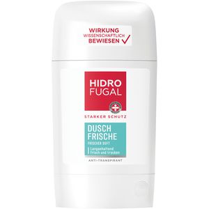 Hidrofugal Antitranspirant Dusch Frische, 24h Schutz, unisex, ohne Ethylalkohol, Stick, 50 ml