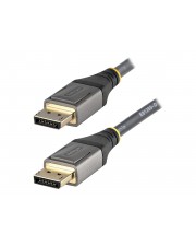 StarTech.com 1ft/30cm DisplayPort 1.4 Cable 8K 60Hz HDR10 DisplayPort-Kabel M eingerastet zu M 30 cm halogenfrei geformt passiv unterstützt 60 Hz 7680 x 4320 4K 120 3840 x 2160 HDR10-Support Grau Schwarz (DP14VMM1F)
