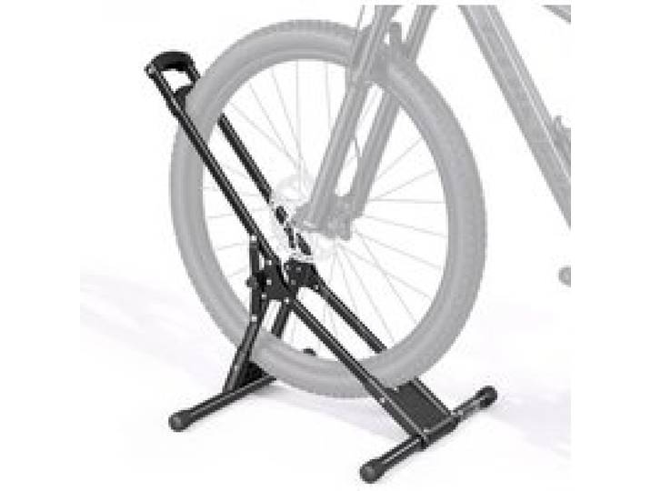 VEVOR Fahrradständer Faltbar Freistehender Abstellständer für MTB Rennrad, Kohlenstoffstahlrahmen, Ø508-737 mm / 20-29 Zoll Reifen, Breite bis 75 mm / 2,9 Zoll, Bodenständer für Zuhause Garage Lager