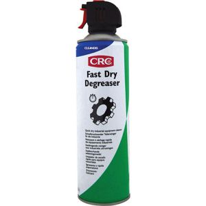CRC Industriereiniger Fast Dry Degreaser, Spray lösemittelhaltig für Präzisionsarbeit 500ml