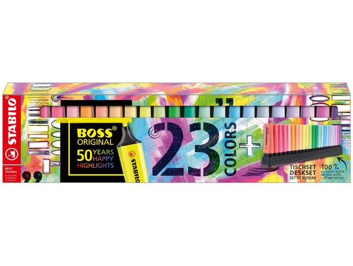 Marker STABILO BOSS Original , bunt, Stifte, Marker