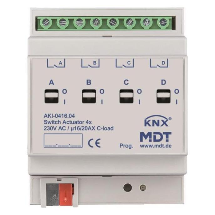 MDT Schaltaktor (Schaltaktor) (AKI-0416.04)
