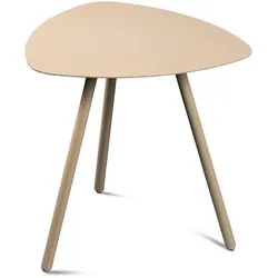 Beistelltisch Mira 2 Metall Cremeweiß