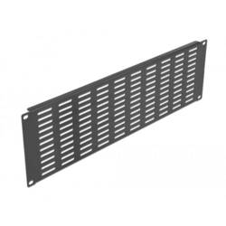 Delock 66681 19 Zoll Netzwerkschrank-Blindabdeckung 3 HE Schwarz