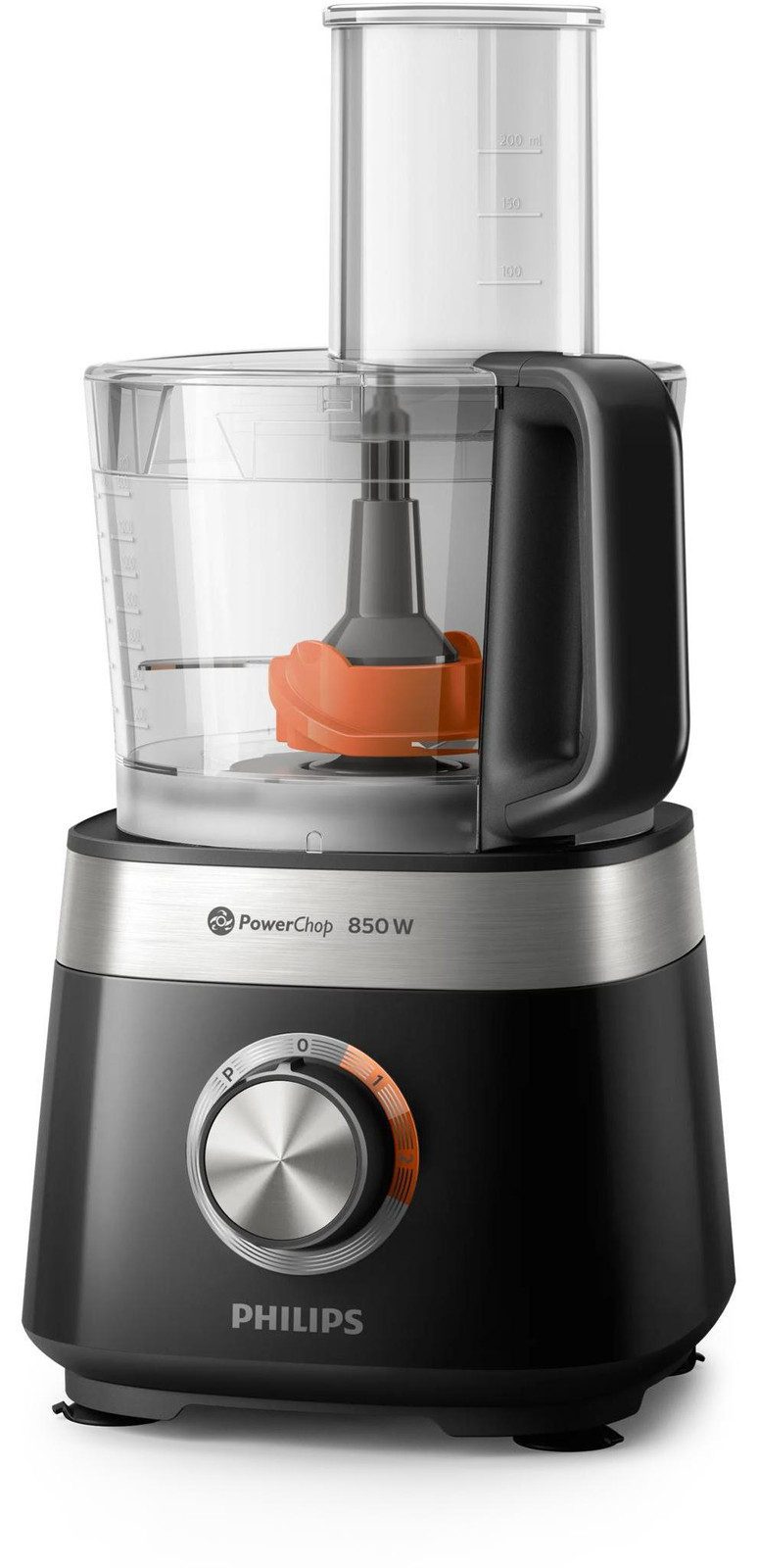 Philips Viva Collection keukenmachine HR7530/10, 850 W, 2,0 liter, zwart