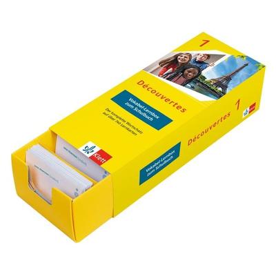 Découvertes 1 (ab 2020) - Vokabel-Lernbox zum Schulbuch 1. Lernjahr, Taschenbuch von , Klett Lerntraining bei PONS Langenscheidt GmbH,