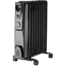 Volten Ölheizung 7 Lamellen 2000W VO0827 Volteno, Heizkörper, Schwarz