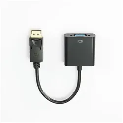 D2 Diffusion Adaptateur DispayPort M le vers VGA Femelle - Connecteur DisplayPort plaqué or -, Video Adapter
