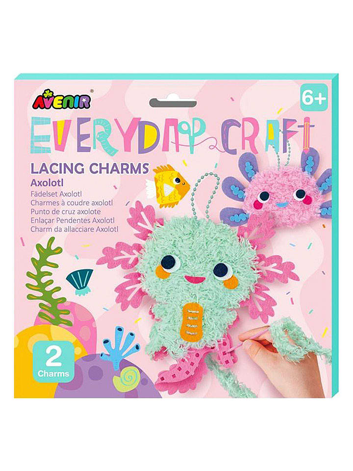 Avenir Fädelset "Axolotl" - ab 6 Jahren - onesize