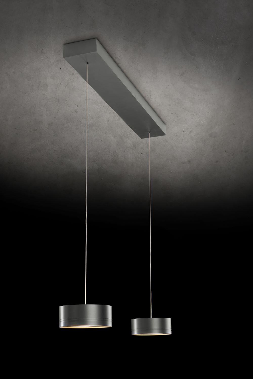 Holtkötter LED-Pendelleuchte FAVOR platin 2052-2-62 4251322700642
