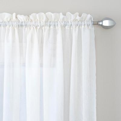 Miller Curtains Preston 95-inch Rod Pocket Sheer Curtain Panel