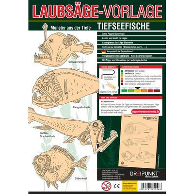 Laubsägevorlage Tiefseefische, Nonbook von , Schulze Media
