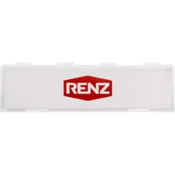 Renz Metallwaren. Namenssch.-Abdeckung 97-9-82146