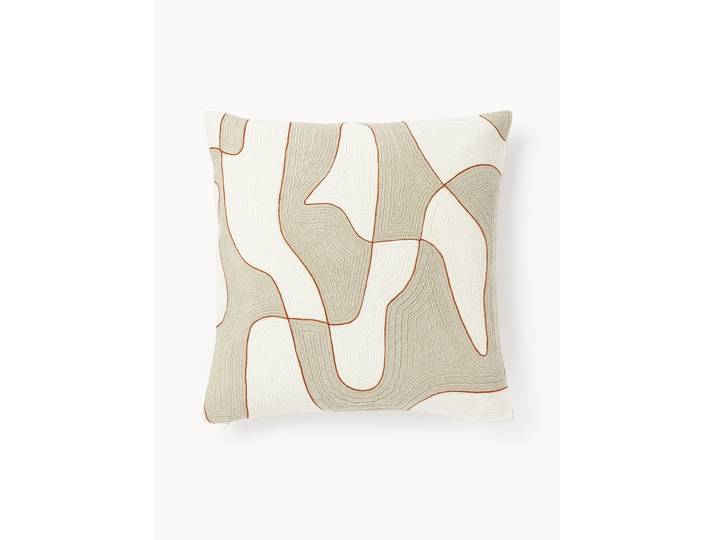 Housse de coussin avec motif abstrait Kobe