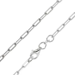 trendor 31238 Anker-Halskette für Anhänger 925 Silber 2,5 mm breit 36-60 cm, 40 cm