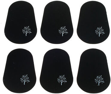 Forestone Mouthpiece Patch Black Stand. Schwarz