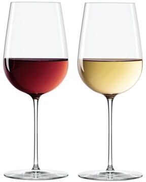 "Lenox Tuscany Signature Series Cool Region Wine Glasses, Set of 2 - 2.50"" Round"