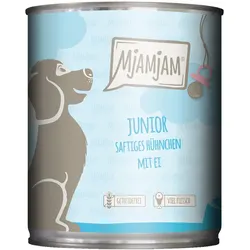 MjAMjAM Junior saftiges Hühnchen mit Ei 6x800 g