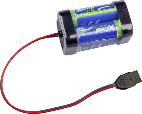 XCell Akkupack 4x Mignon (AA) NiMH 4.8V 2700