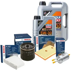 Inspektionspaket Bosch Inspektionspaket Liqui Moly 5W-30 VW SCIROCCO