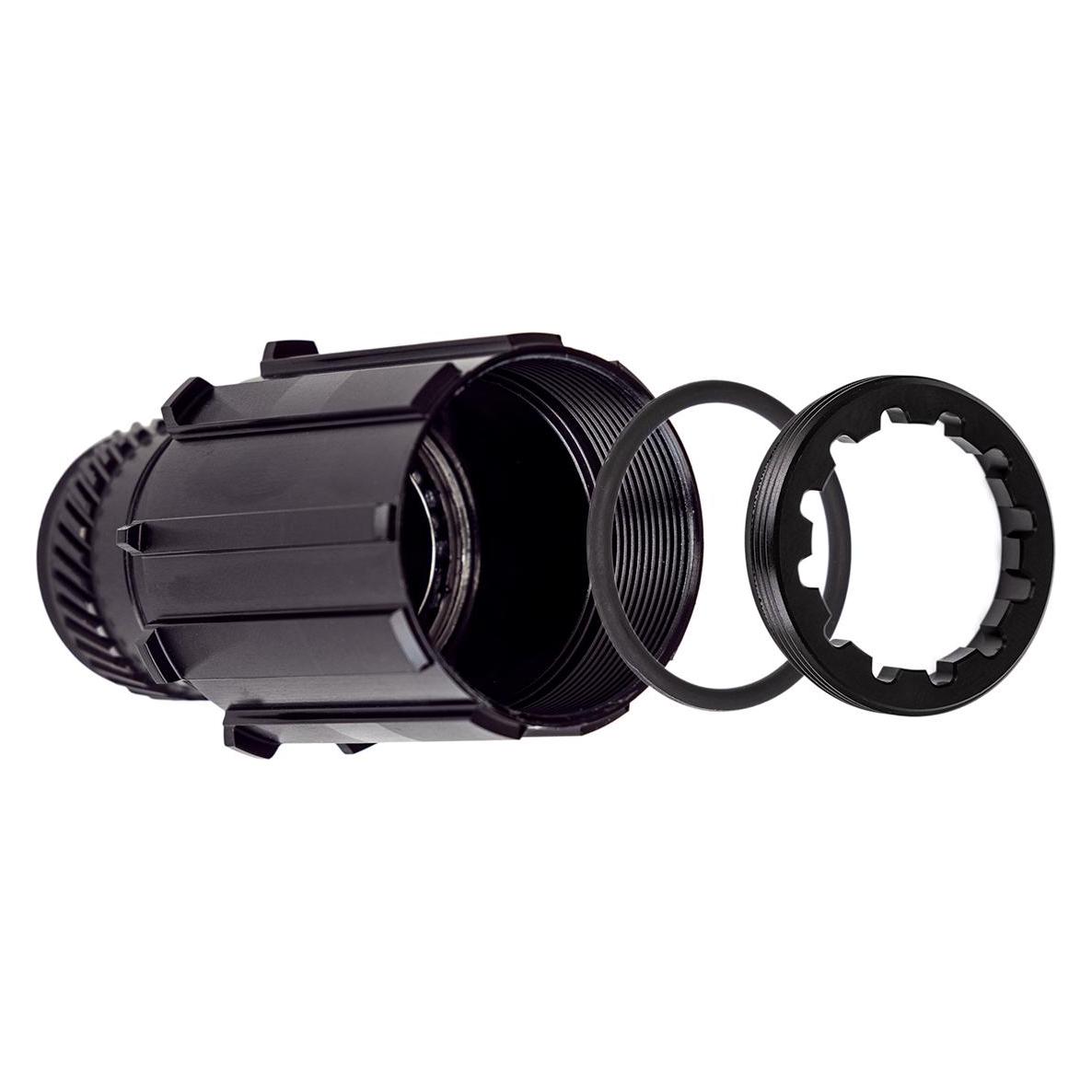 Chris King R45 Freilaufkörper Conversion Kit ohne Achse Shimano HG, Edelstahl-Lager, black (52566863)
