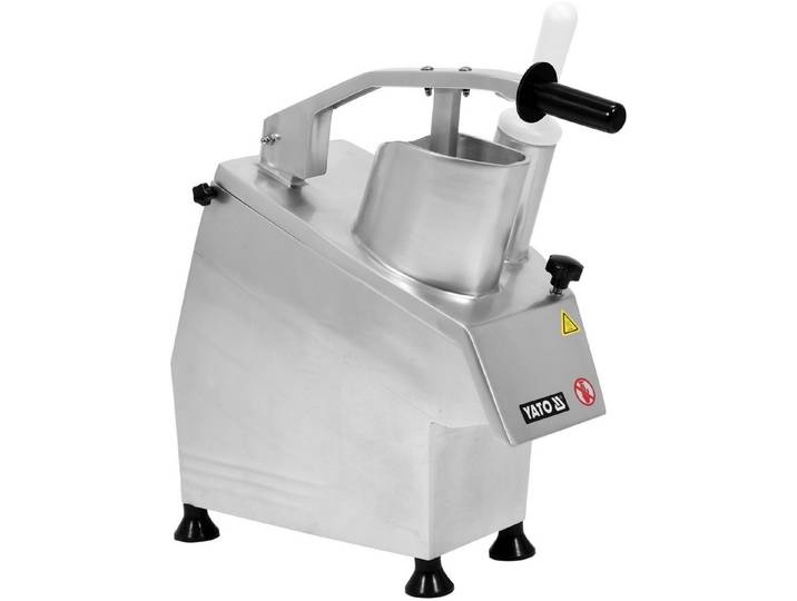 Yato Gemüseschneider Elektrische Gemüseschneidemaschine 550 W mit 5 Scheiben, 550 W, Profigerät