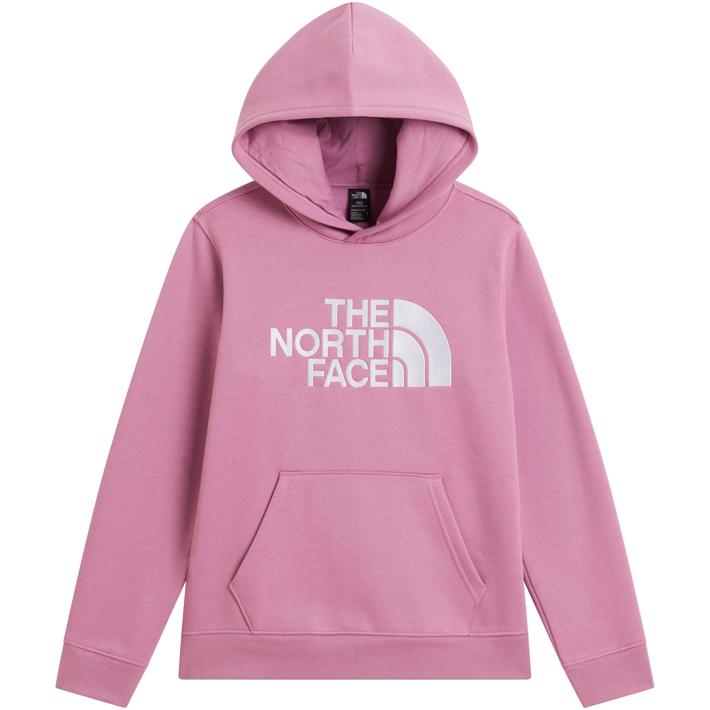 The North Face Teen Essential Drew Peak Kinder Hoodies rosa Größe 134 Lifestyle Hautfreundlich