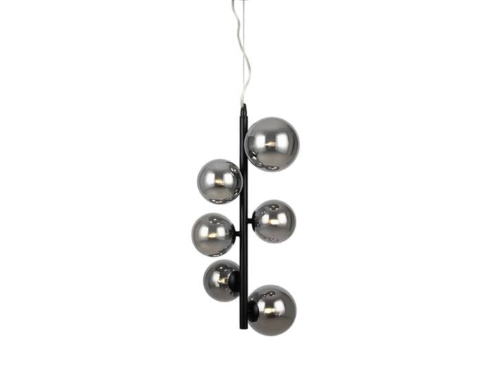 Axis Pendellampe „Dallas“ Schwarz/Grau Maytoni